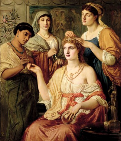 The Toilet of a Roman Lady by Simeon Solomon